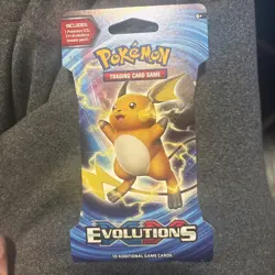 Pokemon TCG: XY Evolutions, Blister Booster Sleeved Pack - Image 1