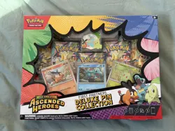 Pokemon Ascended Heroes First Partner Deluxe Pin Collection Sealed New - Image 1