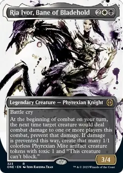 Ria Ivor, Bane of Bladehold Showcase Foil - ONE 323 - NM - MTG Magic - Image 1