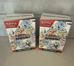 Pokemon TCG Prismatic Evolutions Booster Bundle Set ! Factory Sealed ! 2 Bundles - Image 1