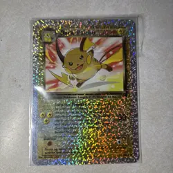 Pokemon LEGENDARY COLLECTION - #S3/S4 Dark Raichu - Box Topper - ENG - MP - Image 1