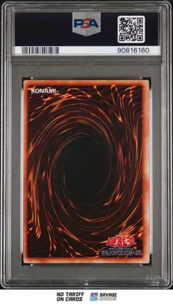 1999 YU-GI-OH! JPN Premium Pack Meteor Dragon PSA 10 - Image 2