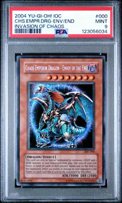 2004 #000 CHAOS EMPEROR DRAGON - ENVOY OF THE END PSA 9 - Image 1