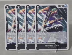 Roronoa Zoro OP15-094 UC Adventure on KAMI’s Island One Piece CCG English 4pc - Image 1