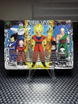 Oath of Z Ultimate Squad BT17-149 Secret Rare Dragon Ball Super Card Game - Image 1
