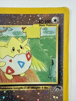 Pokemon Togepi 4/18 Southern Islands Reverse Holo Rare Card - Image 3