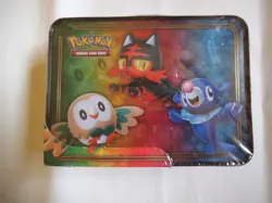2017 Pokemon Trading Cards Chest Tin Lunch Box *****Factory Sealed/English***** - Image 1