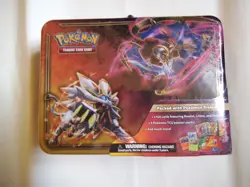 2017 Pokemon Trading Cards Chest Tin Lunch Box *****Factory Sealed/English***** - Image 2