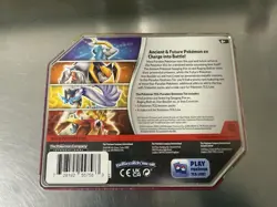 Pokemon TCG Paradox Destinies Iron Crown EX Tin Factory Sealed 5 Packs Cards + - Image 3