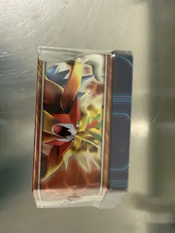 Pokemon TCG Paradox Destinies Iron Crown EX Tin Factory Sealed 5 Packs Cards + - Image 4