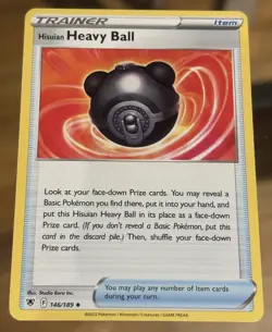 Hisuian Heavy Ball - 146/189 - Uncommon Pokemon Card Buy 2 Get 1 Free - Image 1