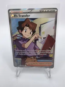 Bill's Transfer 194/165 Pokemon 151 Full Art Ultra Rare Pokemon Card NM - Image 1