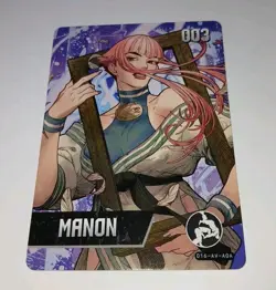 MANON #003 Nintendo Amiibo - Collectible Card - Street Fighter 6 NM 🌟 New - Image 1