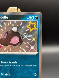 Shroodle 189/091 Paldean Fates Shiny Rare Holo Pokemon Card NM #189 (BL5) - Image 4