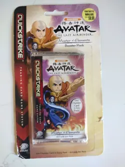 Avatar The Last Airbender - Master of Elements 10 Card Booster Pack - Image 1