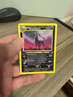 Pokemon Cards: Neo Revelation 1st Edition Rare Holo: Houndoom 8/64 - Image 2