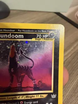Pokemon Cards: Neo Revelation 1st Edition Rare Holo: Houndoom 8/64 - Image 3