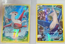 Pokemon TCG XY Promo Holo Basic English Card Lot Latias XY78 Latios XY79 - Image 1