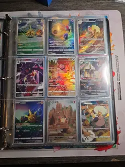 Pokemon Card Lot Binder V/VMAX IR Hits Ex 180 Cards NM Full Art - Image 3