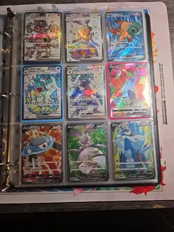 Pokemon Card Lot Binder V/VMAX IR Hits Ex 180 Cards NM Full Art - Image 5