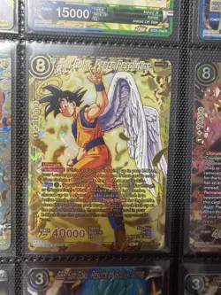 Son Goku, Peace Resolution Dragon Ball Super Card Android Cell Saga GDR Holo - Image 1