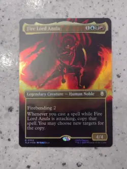 Fire Lord Azula (0334) (Borderless) Avatar: The Last Airbender Foil - Image 1