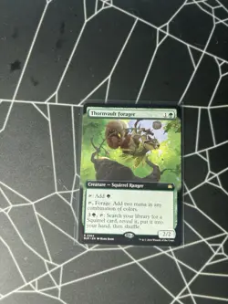 Thornvault Forager (Extended Art non-foil) Bloomburrow Regular - Image 1
