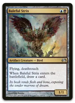Baleful Strix #82 (LP) Planechase 2012 PC2 Magic MTG - Image 1