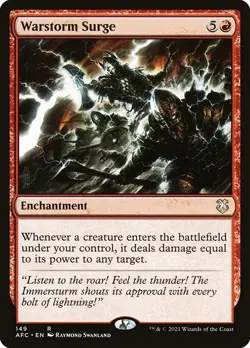 MTG Warstorm Surge [AFC] #149 - Image 1