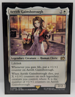Aerith Gainsborough Final Fantasy Regular MTG - Image 1