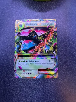 M Venusaur EX 2/108 Mega Evolutions Holo Rare Pokemon TCG 2016 NEAR MINT - Image 1