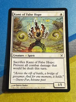 Magic the Gathering MTG Betrayers of Kamigawa KAMI OF FALSE HOPE - Image 1