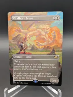 Windborn Muse (Borderless) Dominaria Remastered Regular - Image 1