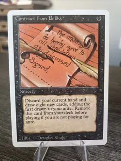 Magic The Gathering - Contract from Below - 4th Edition - Image 1