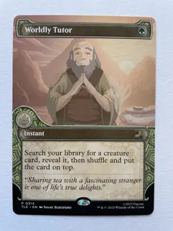 MTG Worldly Tutor SHOWCASE 0314 TLE - Image 1