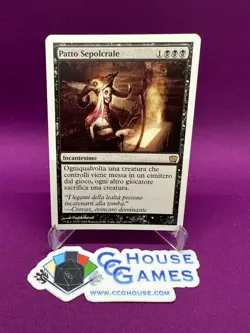 MTG Magic the Gathering Grave Pact 9th Edition Italian Rare WoTC *CCGHouse* RA - Image 1
