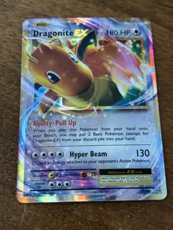Pokemon Dragonite EX 72/108 Ultra Rare XY Evolutions NM - Image 1