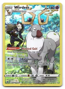 Wyrdeer NM Astral Radiance Trainer Gallery TG06/TG30 Pokemon TCG Holo - Image 1