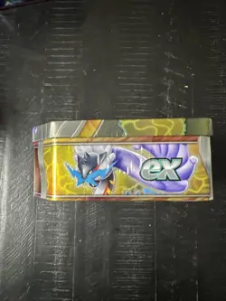 Pokemon Paradox Destinies Iron Boulder ex Tin w/5 Booster Packs New/Sealed - Image 5