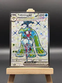 Tsareena ex 220/182 SV04: Paradox Rift Holo Pokemon TCG NM 220/182 (BL5) - Image 1