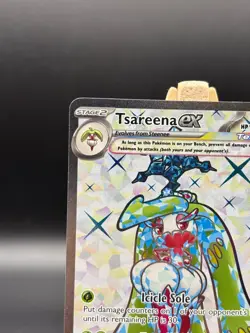 Tsareena ex 220/182 SV04: Paradox Rift Holo Pokemon TCG NM 220/182 (BL5) - Image 3