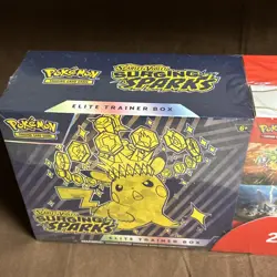 2025 Pokemon Scarlet & Violet Surging Sparks Elite Trainer Box & Booster Bundle - Image 1