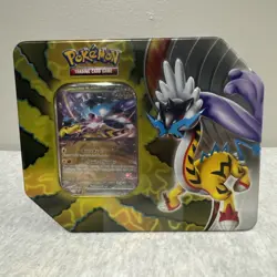 Pokemon Paradox Destinies Tin - Raging Bolt EX Tin w/5 Booster Packs New/Sealed - Image 1