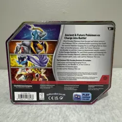 Pokemon Paradox Destinies Tin - Raging Bolt EX Tin w/5 Booster Packs New/Sealed - Image 2