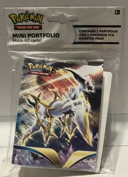NEW Pokemon Sword & Shield Brilliant Stars Mini Portfolio & Booster Pack - Image 1