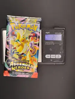 HEAVY! 22.6g Ascended Heroes Pokemon TCG Booster (SEALED) GOD PACKU - Image 1