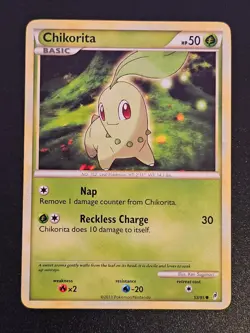 CHIKORITA 53/95 C CALL OF LEGENDS POKEMON NM/M - Image 1