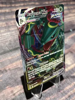 Pokemon TCG Rayquaza VMAX Crown Zenith 102/159 Holo Ultra Rare NM Full Art - Image 2
