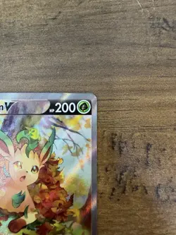 Leafeon V (Alt Full Art) Ultra Rare - 167/203 - Evolving Skies Pokemon 2021 - Image 3