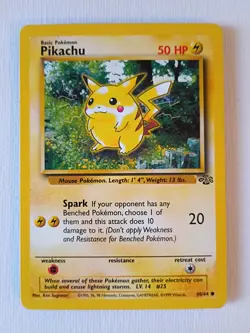 Both 1998 Pokemon Pikachu Base 58/102 Variations! Plus Unopened Pikachu Promo!!! - Image 2